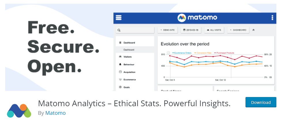 Configuration de l’extension Matomo Analytics