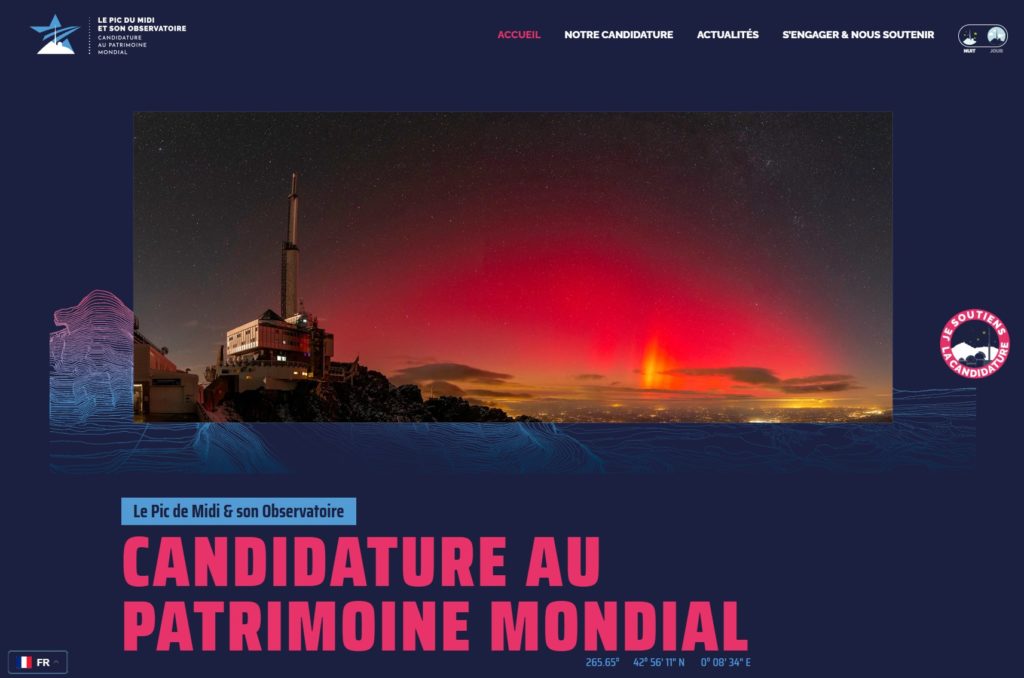 Découvrez la candidature du Pic du Midi au Patrimoine UNESCO. Site officiel conçu par So'Happy à Tarbes : design graphique, WordPress, SEO local. Suivez l’aventure !
